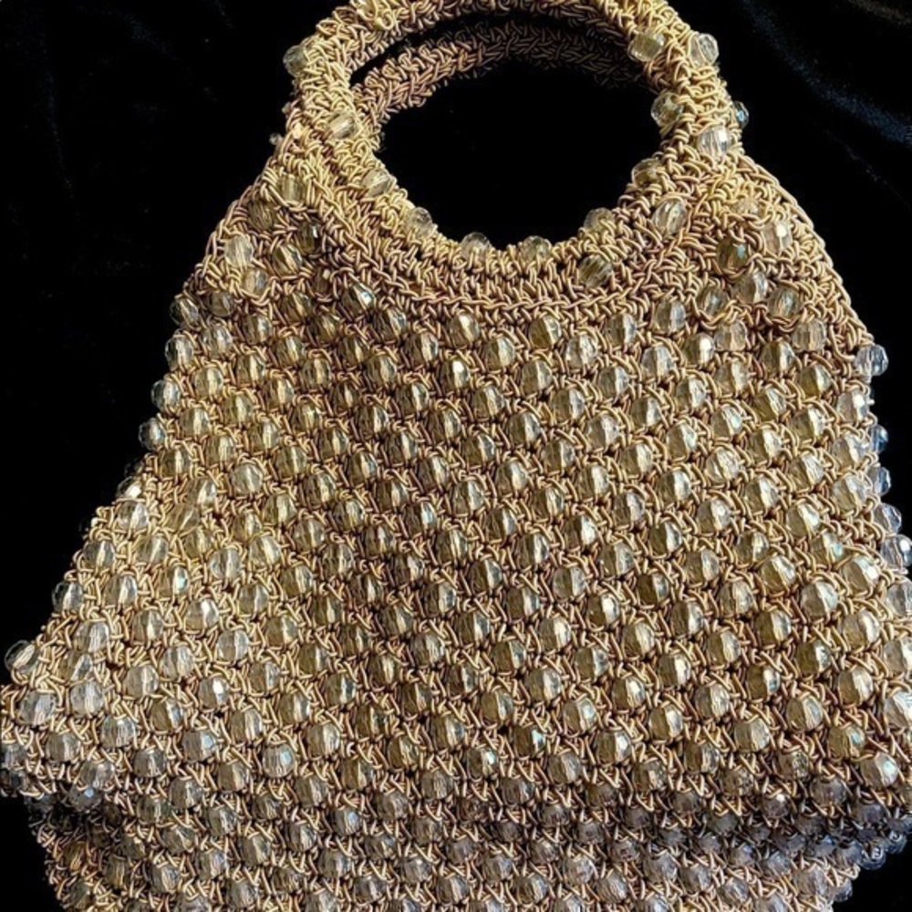 Beaded handbag